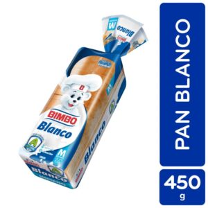 Sliced white bread